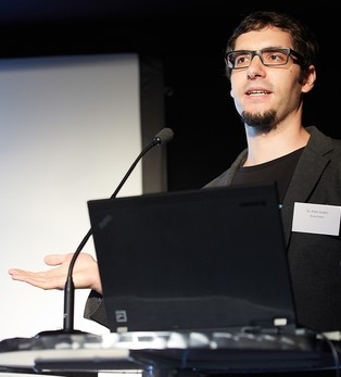 On stage at the Open Science Panel Vienna (Photo by FWF/APA-Fotoservice/Thomas Preiss)